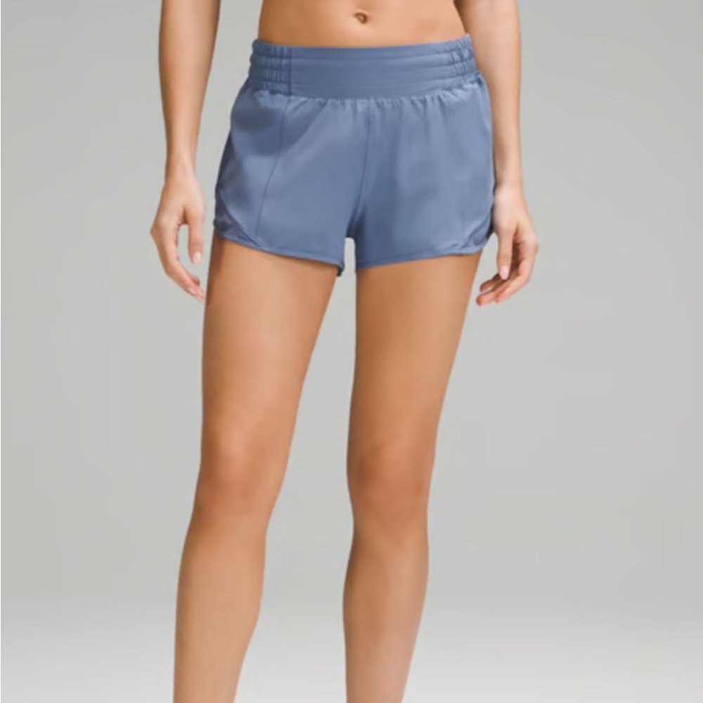lululemon athletica Women's Slate Blue Athletic Shorts